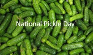 National Pickle day