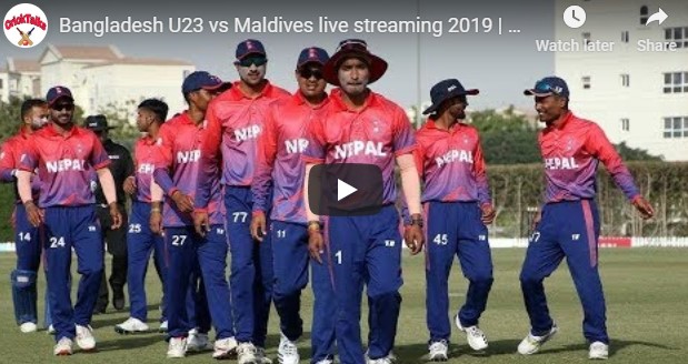 Bangladesh Under-23s VS Maldives