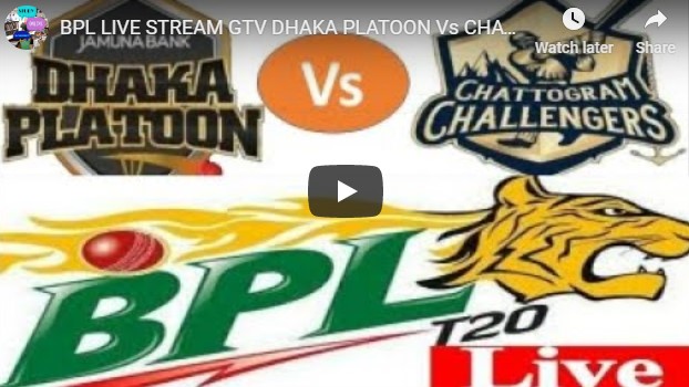 Dhaka Platoon vs Chattogram Challengers Live Stream