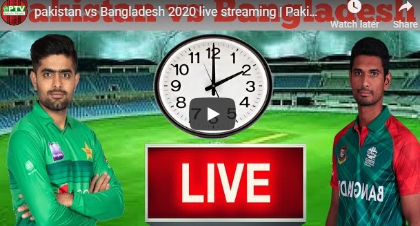 Pakistan vs Bangladesh Live