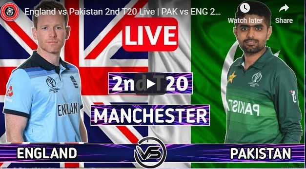 England vs Pakistan 2nd T20I