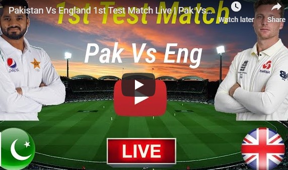 PAK vs ENG 1st Test Live