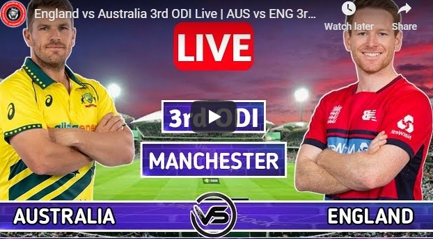 ENG vs AUS 3rd ODI Live