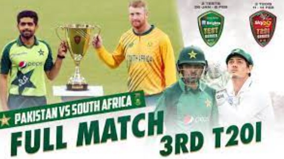 SA vs PAK 3rd T20I