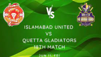 Islamabad United vs Quetta Gladiators