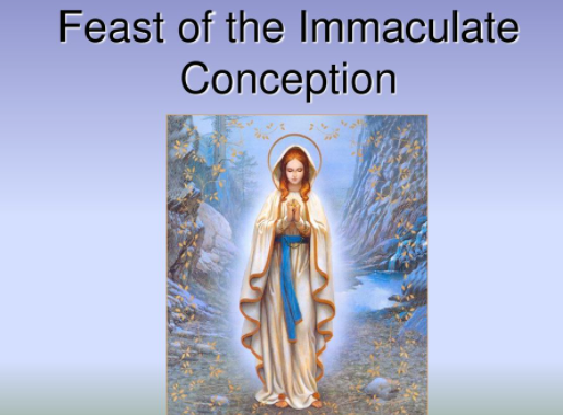 Happy Feast of the Immaculate Conception 2021