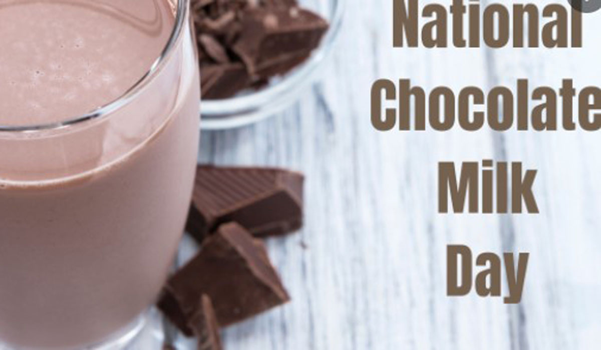 Happy National Chocolate Milk Day