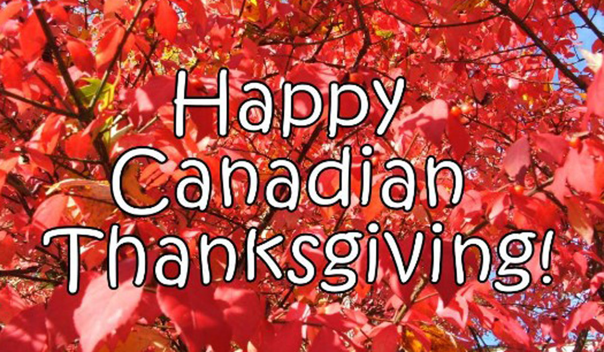 Happy Canada thanksgiving