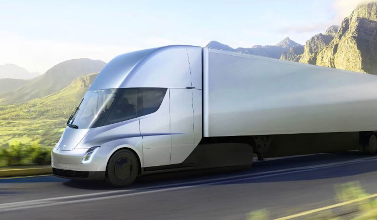 Tesla Electric Semi Truck 