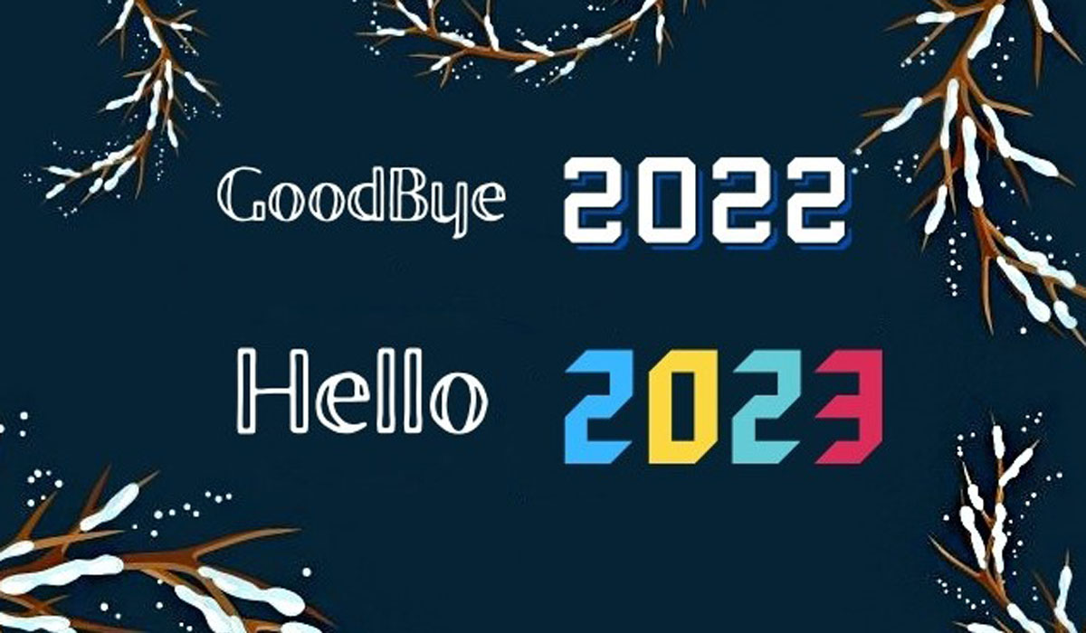 Goodbye 2022 Hello 2023 images