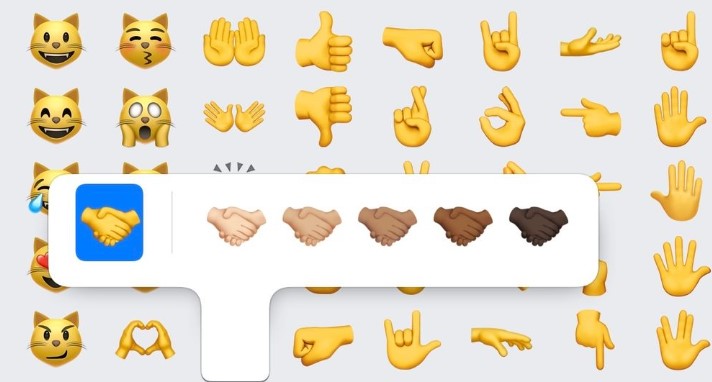 Handshake emoji