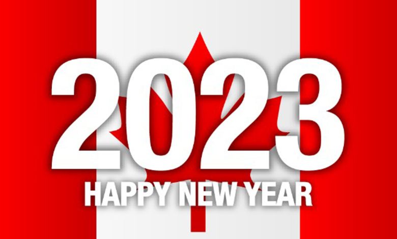 Happy New Year 2023 Canada