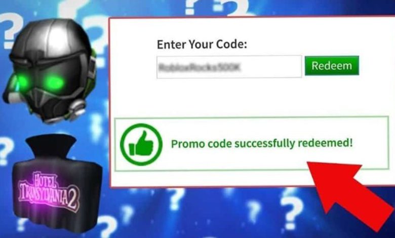 Roblox Redeem Promo Code