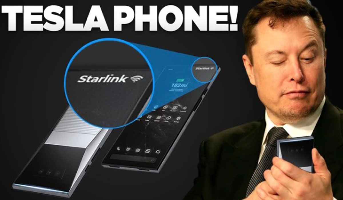 Tesla Starlink Phone 2023