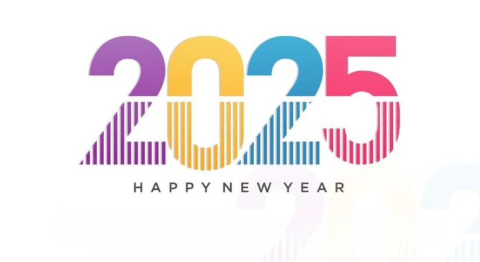 Happy New Year 2025 Wallpaper Free Download