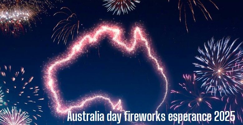 Australia day fireworks esperance 2025