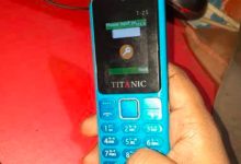 Titanic T25 keypad phone